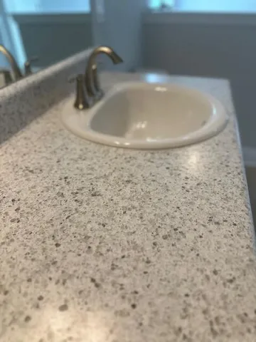 a bathroom with a sink