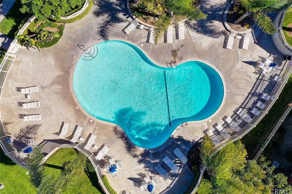 7951 Waterfall Circle Huntington Beach, CA 92648 - Photo 36 of 40 an aerial view of a swimming pool