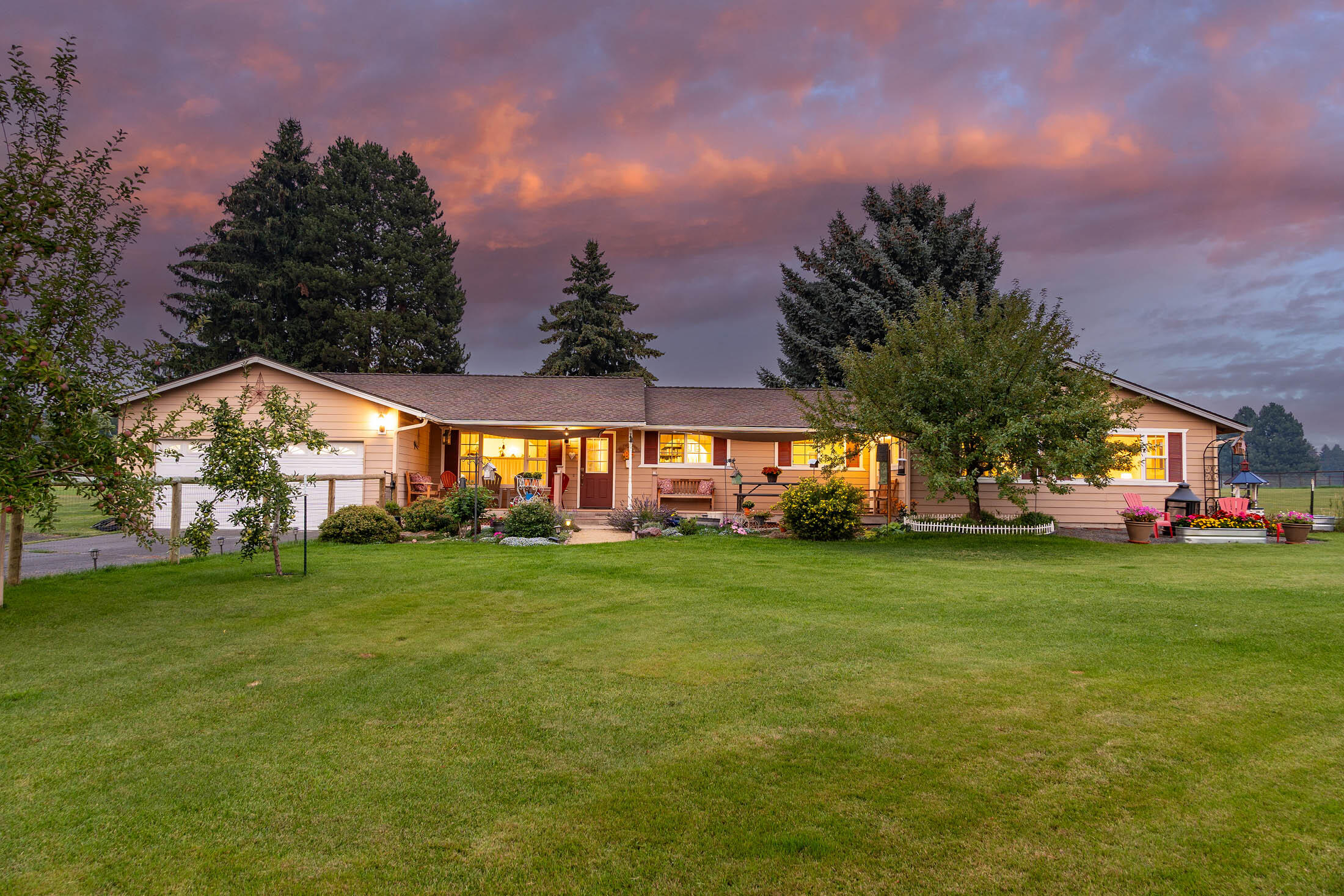 21665 Old Red Road Bend, OR 97702 - Photo 1 of 34 Wonderful west-facing front yard perfectly poised for Cascade and sunset views.