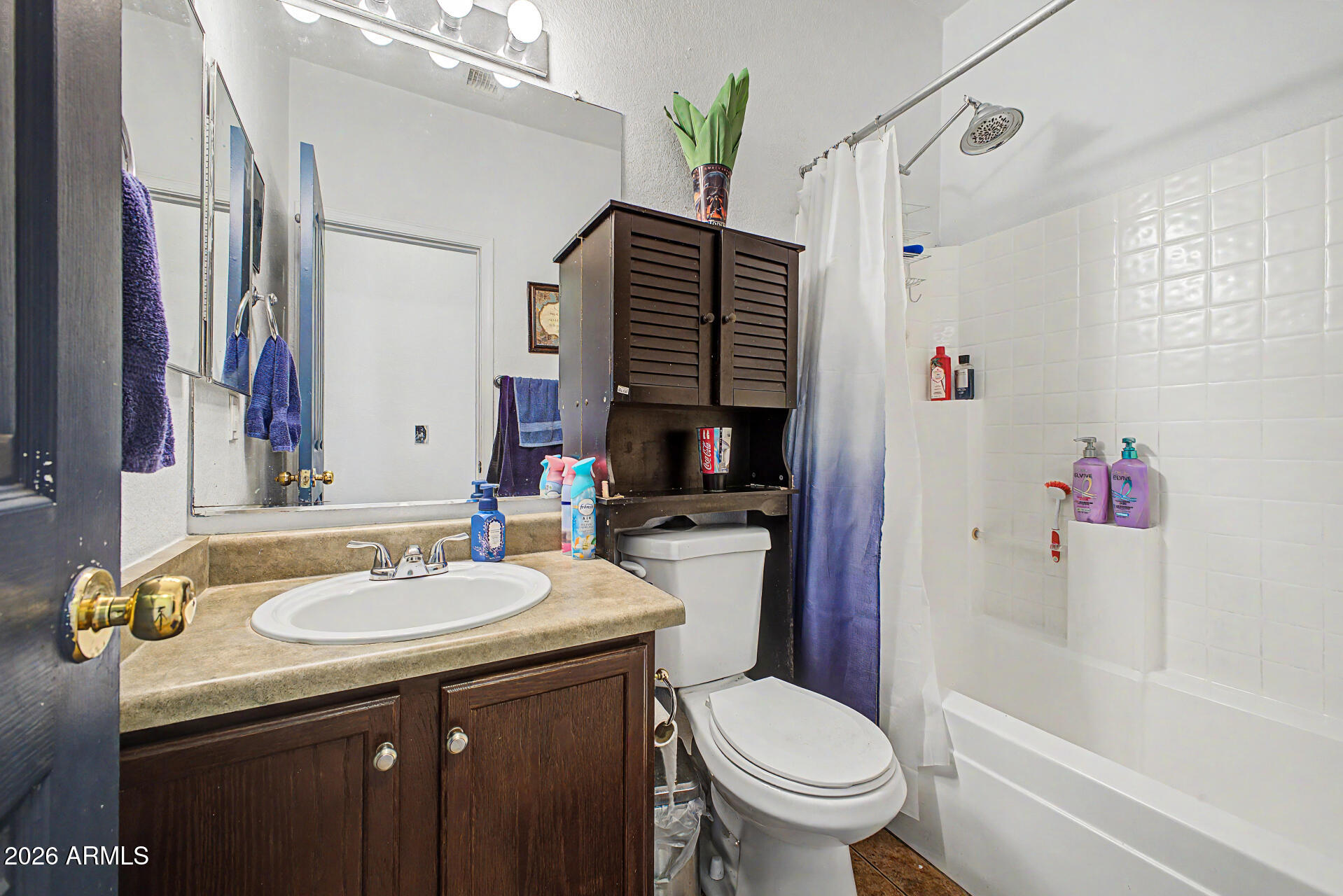 9730 West Payson Road Tolleson, AZ 85353 - Photo 26 of 57 a bathroom with a sink toilet and shower