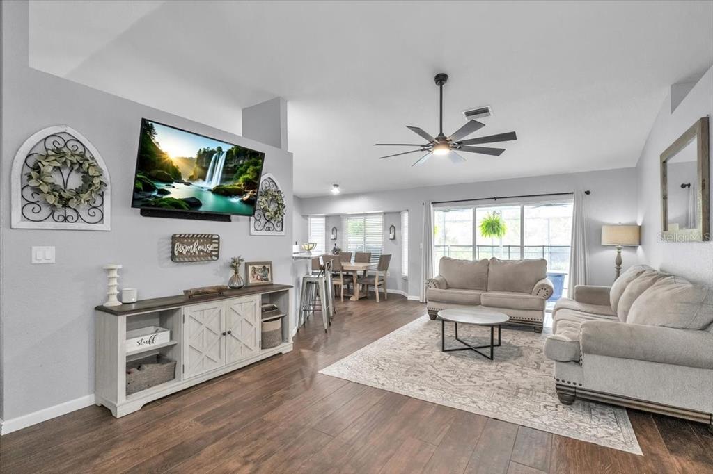 29350 Goodhue Street Punta Gorda, FL 33982 - Photo 7 of 21 a living room with furniture and a flat screen tv