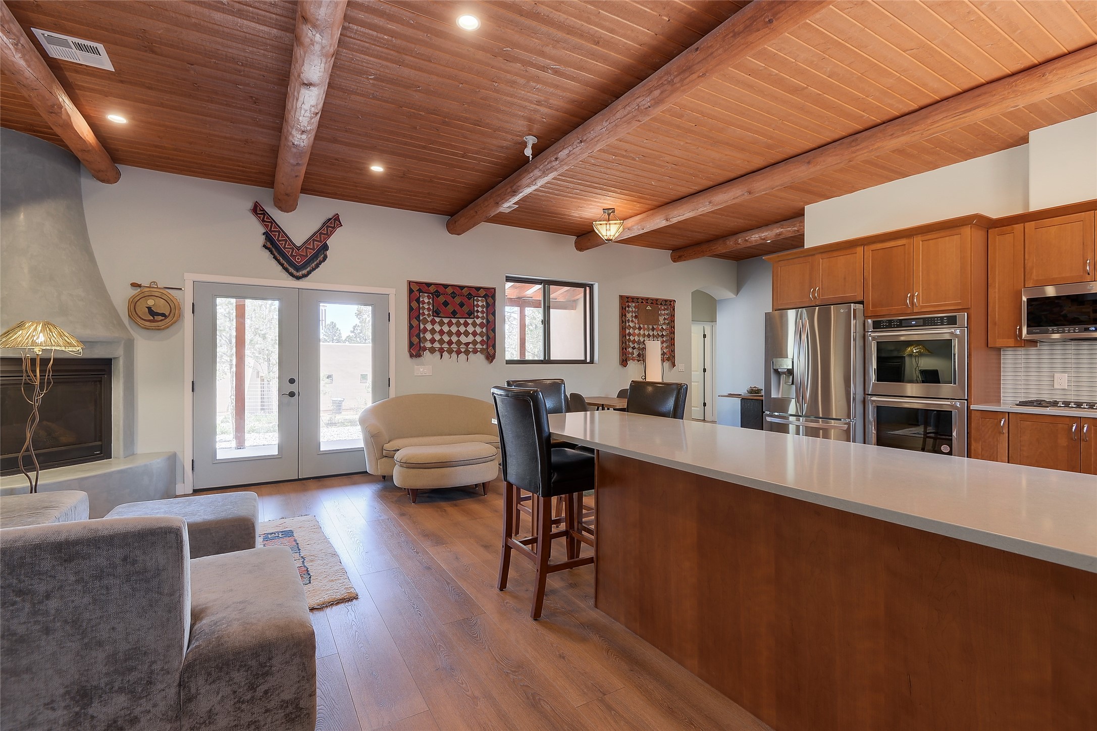 6 Dancing Hawk Drive Pecos, NM 87552 - Photo 6 of 29 Entry to LR & Kitchen