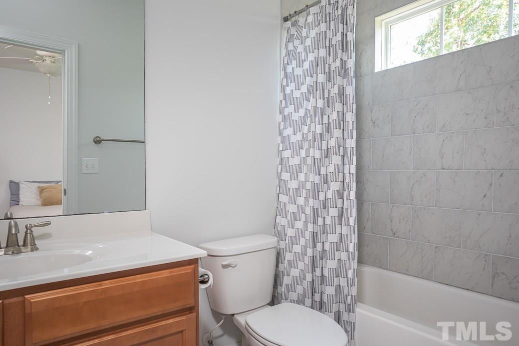 2001 Crystal Lake Road Durham, NC 27705 - Photo 14 of 21 Tiled shower