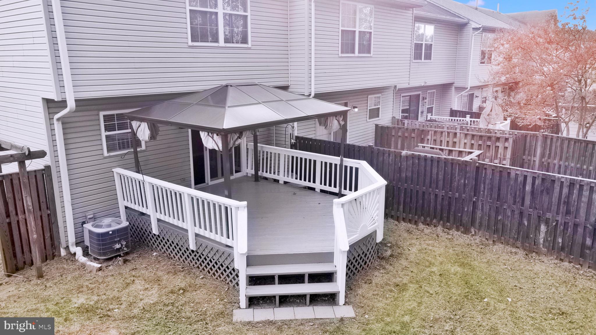 8752 Jarwood Road Rosedale, MD 21237 - Photo 30 of 33 Rear Yard with Deck