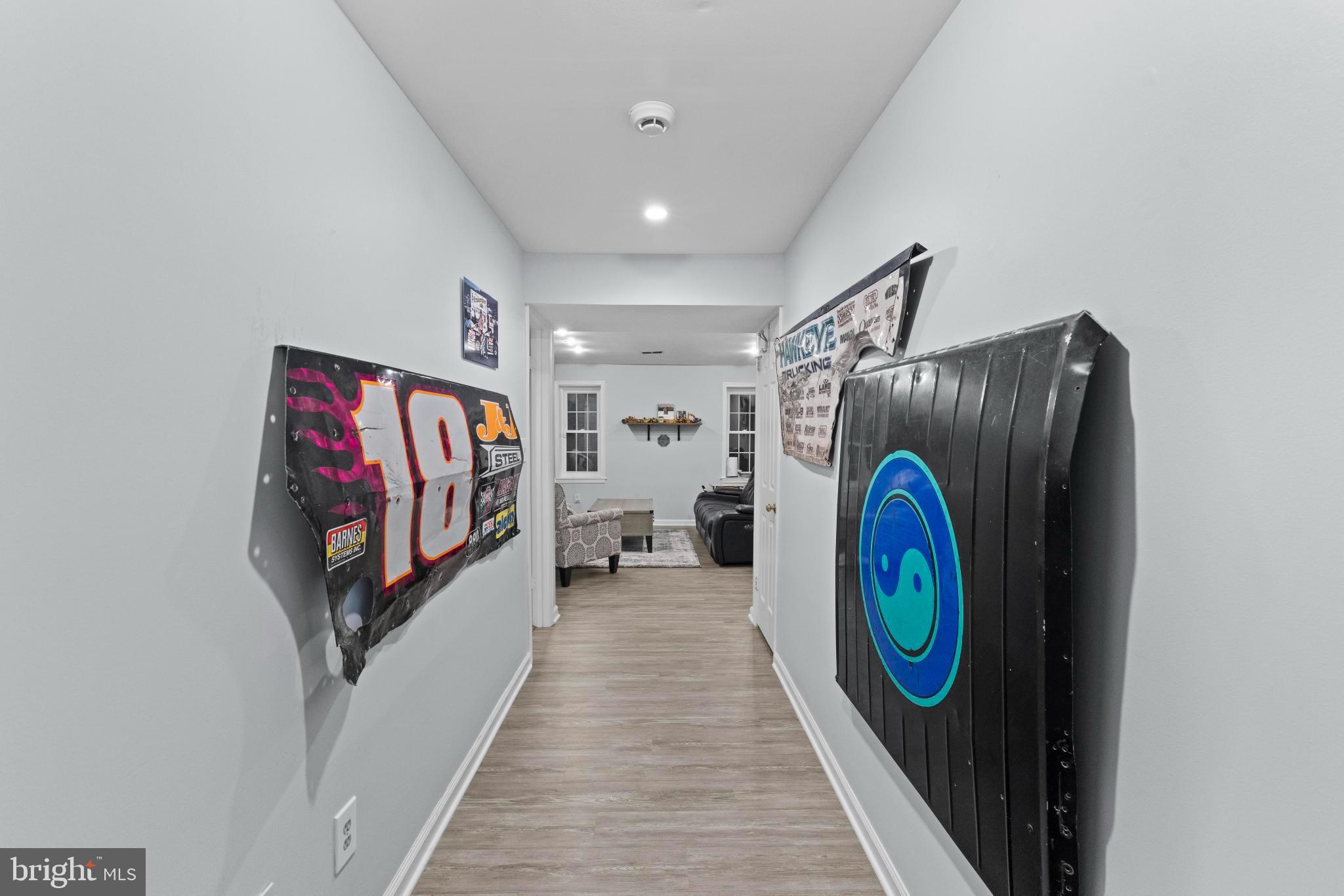 1792 Duffield Lane Alexandria, VA 22307 - Photo 40 of 50 a view of a hallway with washer and dryer
