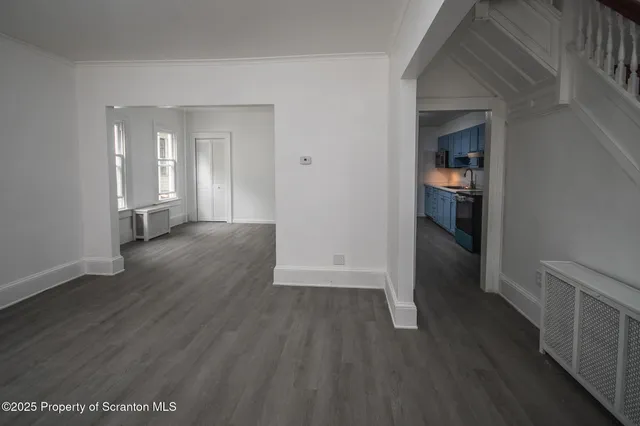 wooden floor in an empty room