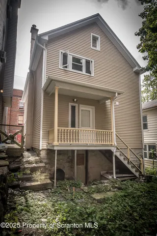 a view of a house with a window