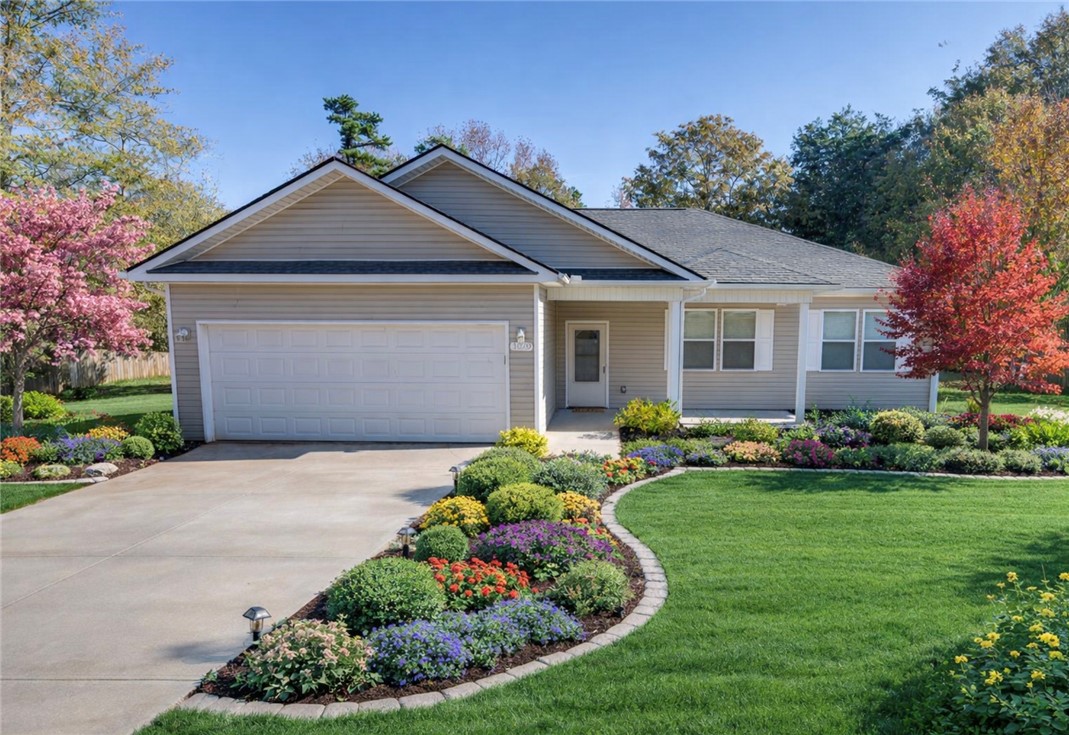 1020 Blumefield Road Anderson, SC 29625 - Photo 1 of 1 This charming home offers a well-maintained exterior with vibrant landscaping. -Virtual Staging-