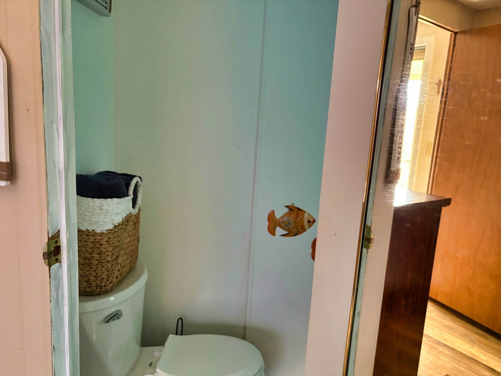 743 Brownfield Road Dover, TN 37058 - Photo 17 of 19 a bathroom with a toilet and a shower