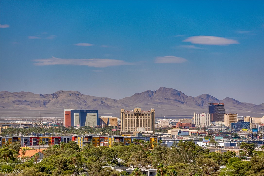 4381 West Flamingo Road, Unit 901 Las Vegas, NV 89103 - Photo 19 of 58 City view featuring mountains