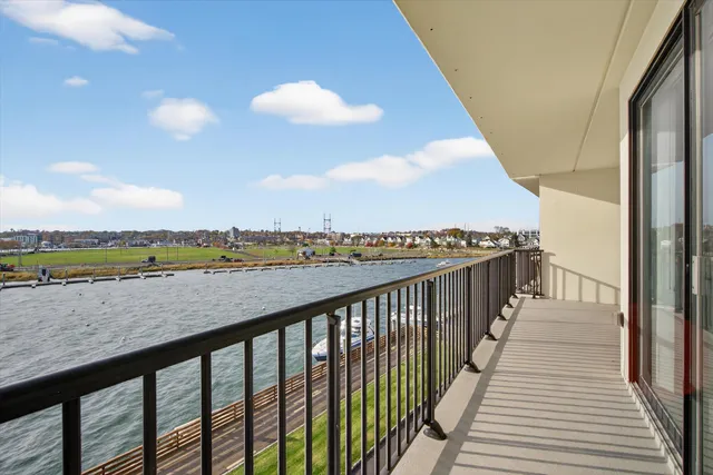 a view of balcony with outdoor space