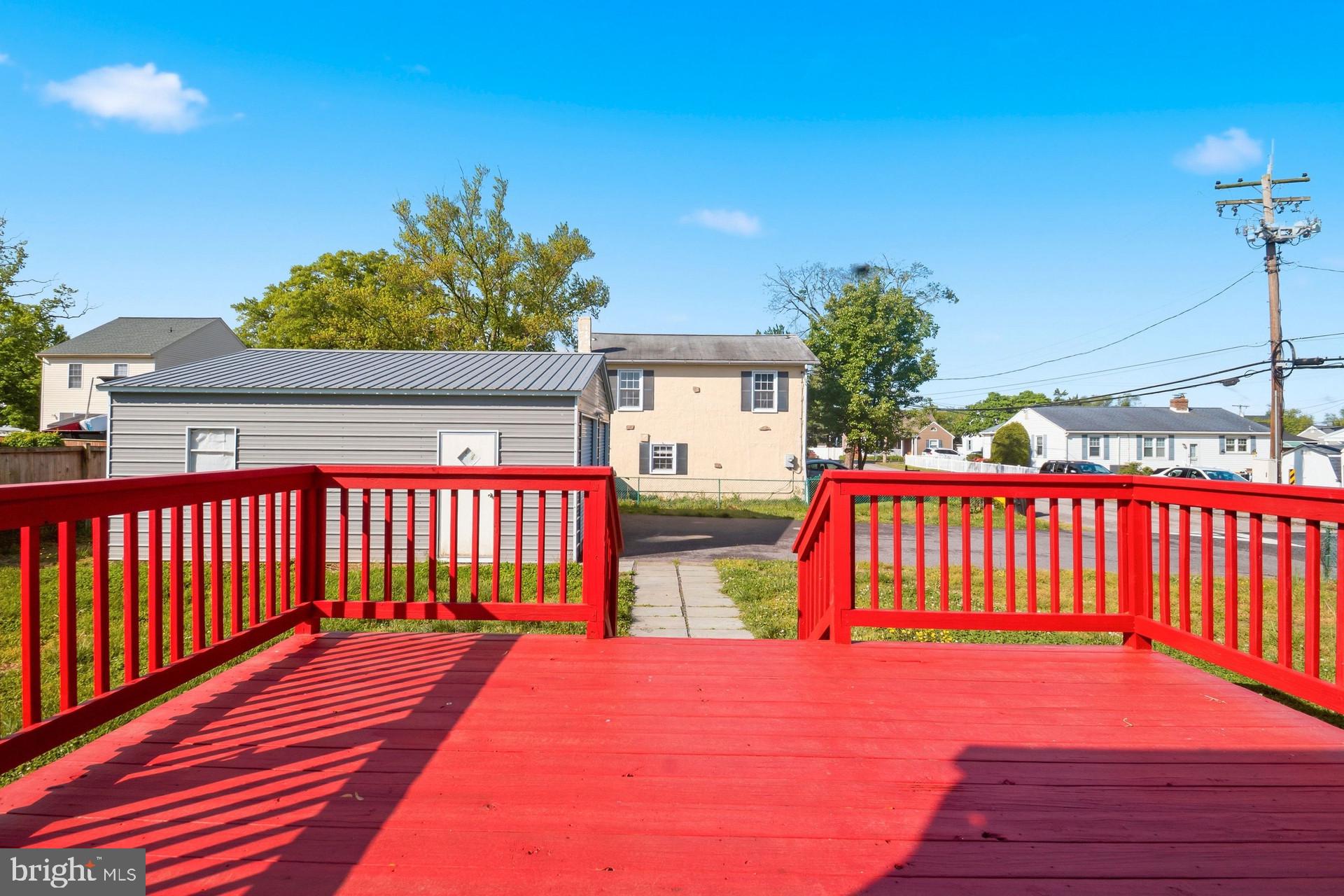 8444 Garden Road Pasadena, MD 21122 - Photo 22 of 28 REAR DECK