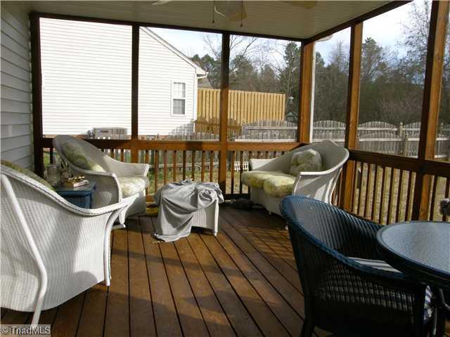 2701 Glasshouse Road Jamestown, NC 27282 - Photo 5 of 10 Enclosed Porch.