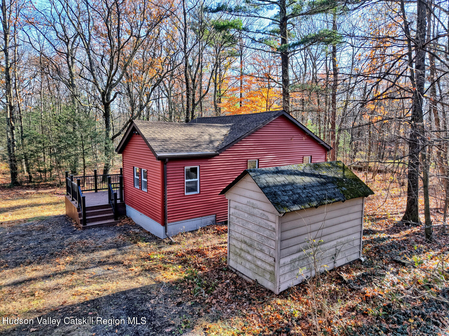 40 Cemetery Road Palenville, NY 12463 - Photo 45 of 47 a view of a house with a yard and large tree