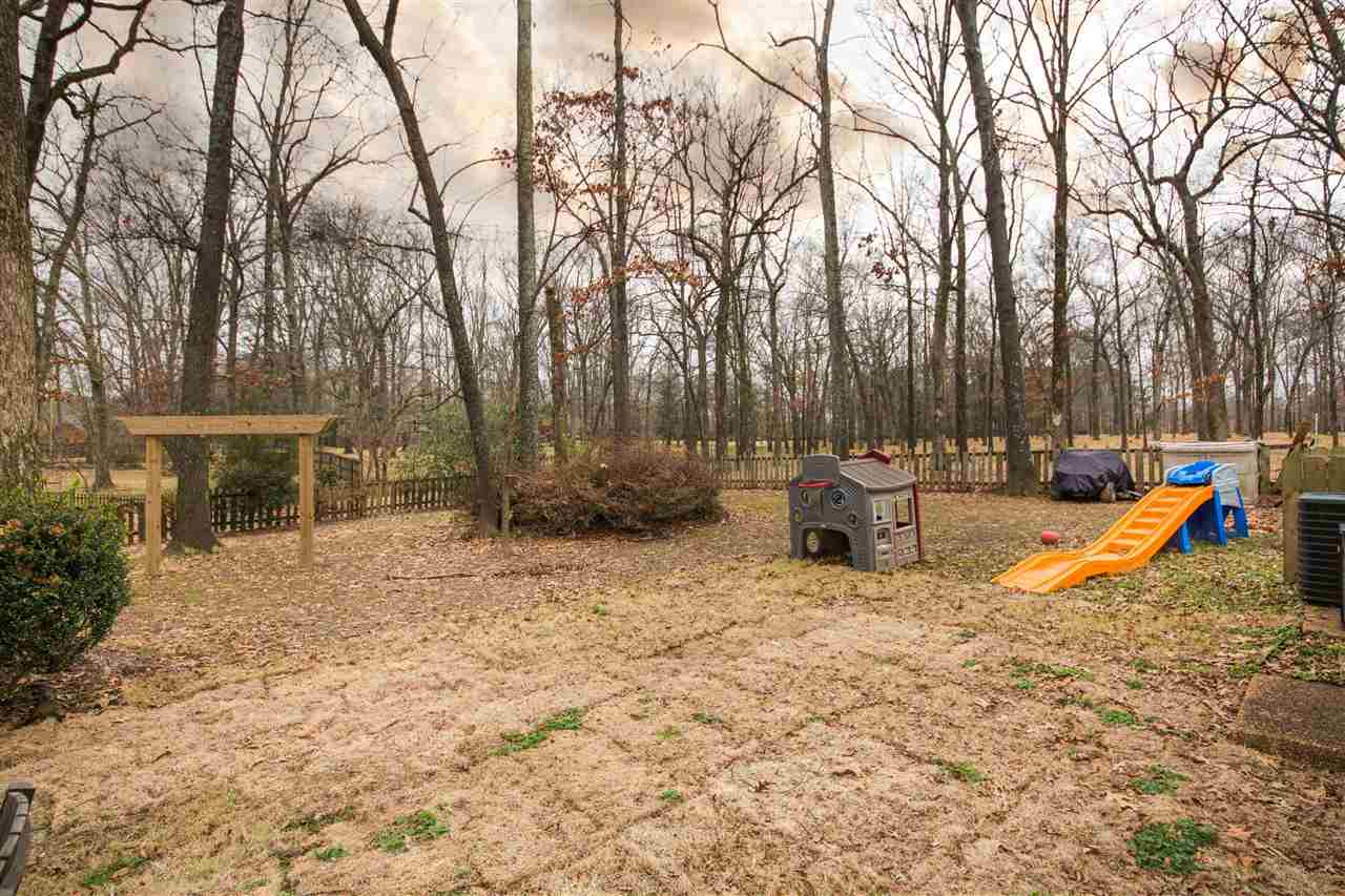 1211 Frank Road Collierville, TN 38017 - Photo 18 of 23 Spacious backyard has plenty of room for a growing family to play or just relaxing on the patio.
