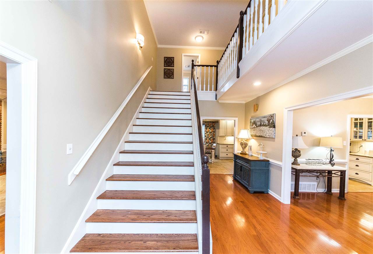 1211 Frank Road Collierville, TN 38017 - Photo 3 of 23 Beautiful entry with extra wide stairway.