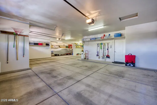 a view of parking garage