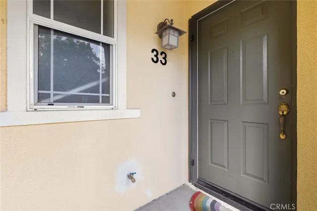 a view of front door