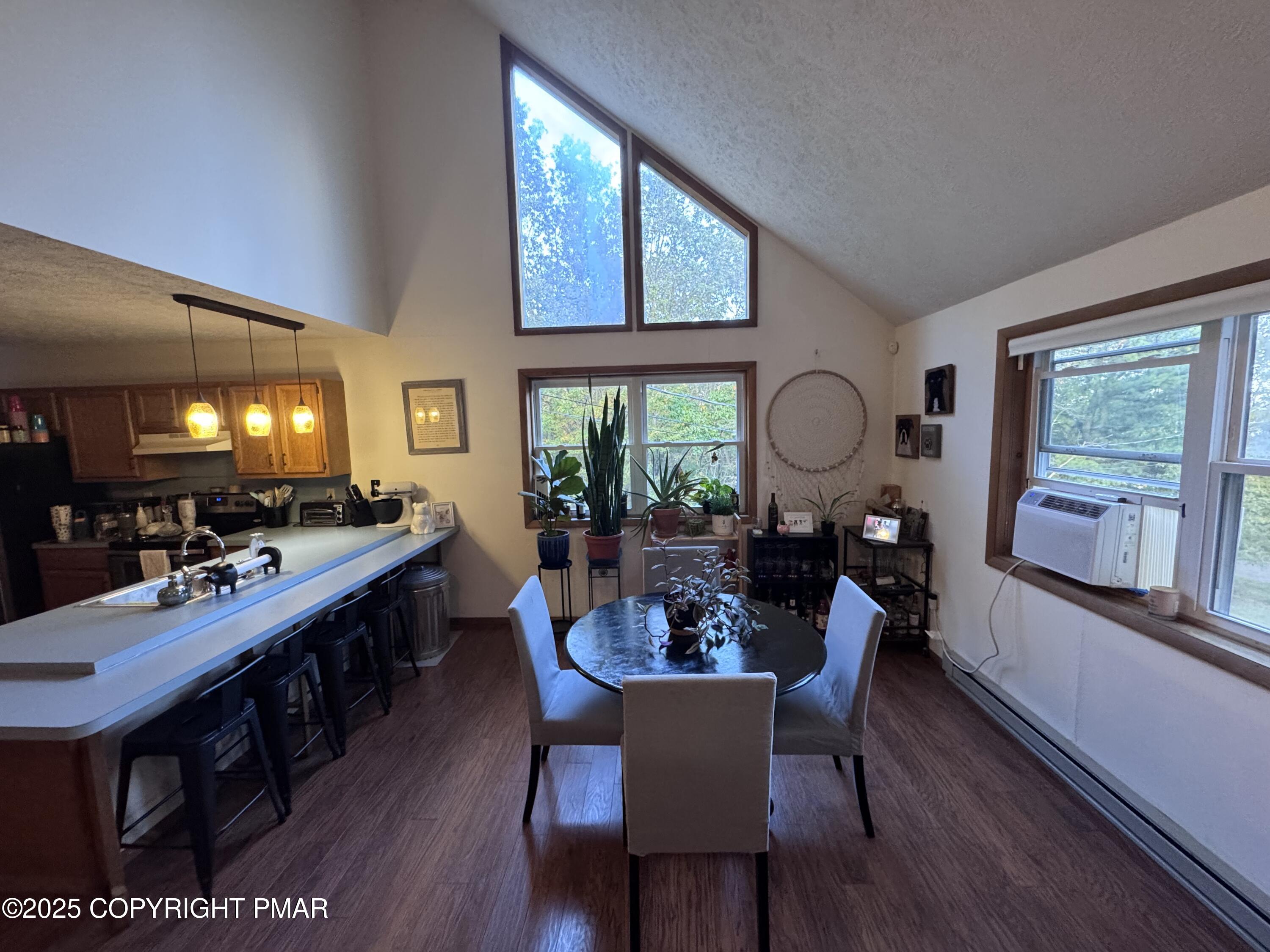 67 Seneca Road Albrightsville, PA 18210 - Photo 22 of 52 a view of a dining room with furniture window and outside view