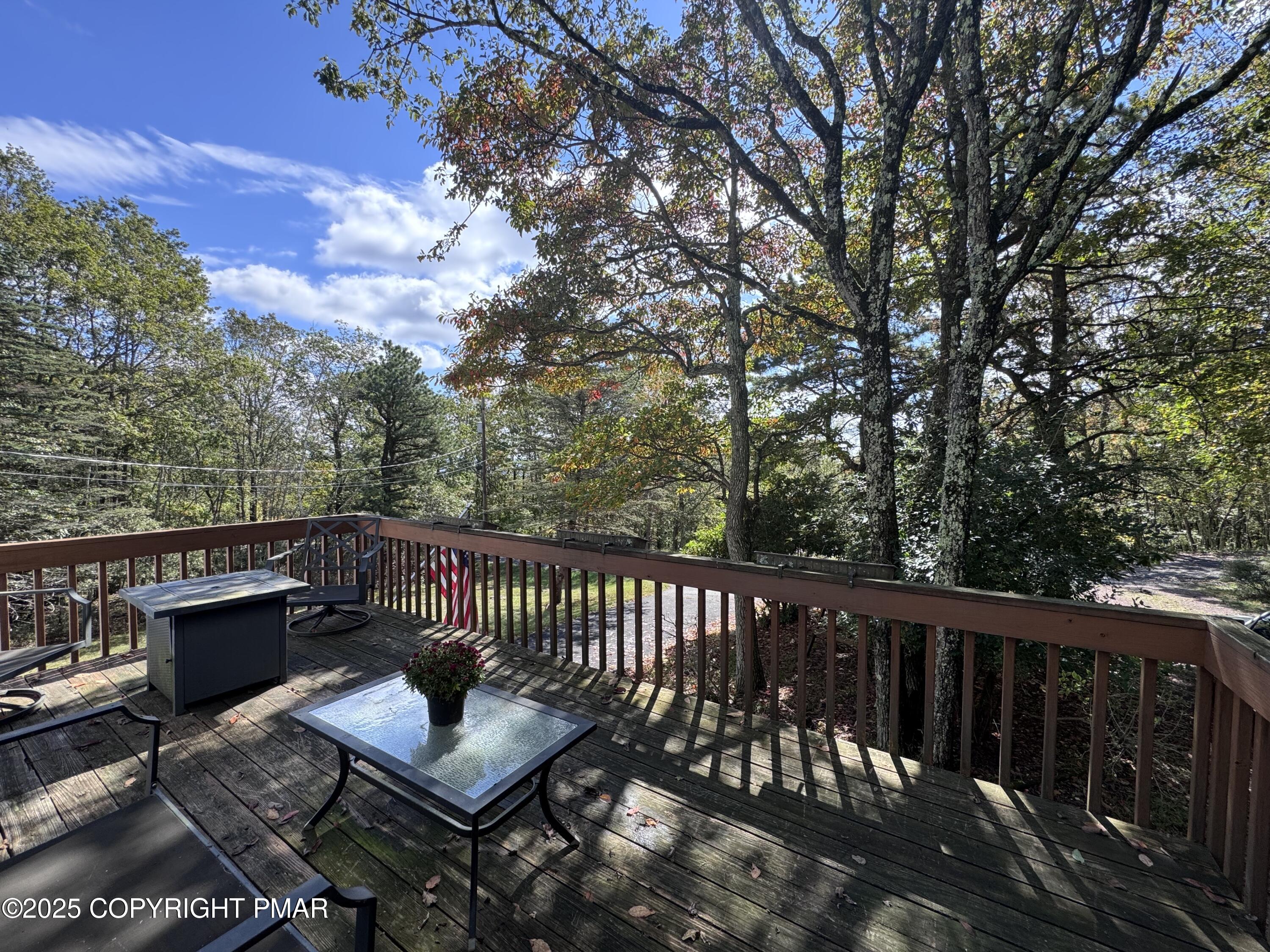 67 Seneca Road Albrightsville, PA 18210 - Photo 6 of 52 a view of a couches in the deck