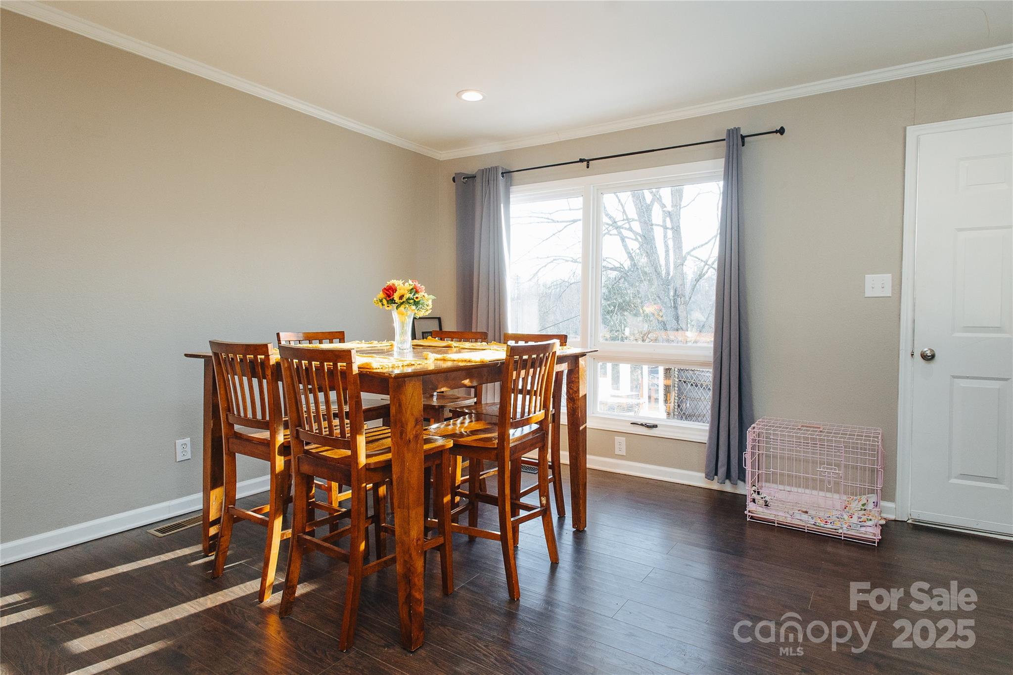 530 Toney Road Marion, NC 28752 - Photo 30 of 48 a view of a dining room with furniture window and wooden floor
