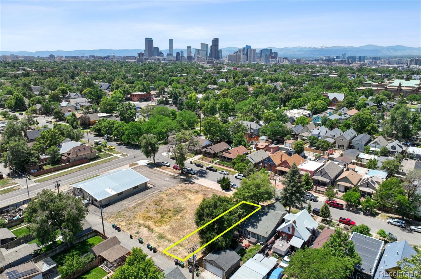 3224 High Street Denver, CO 80205 - Photo 2 of 6 an aerial view of a city