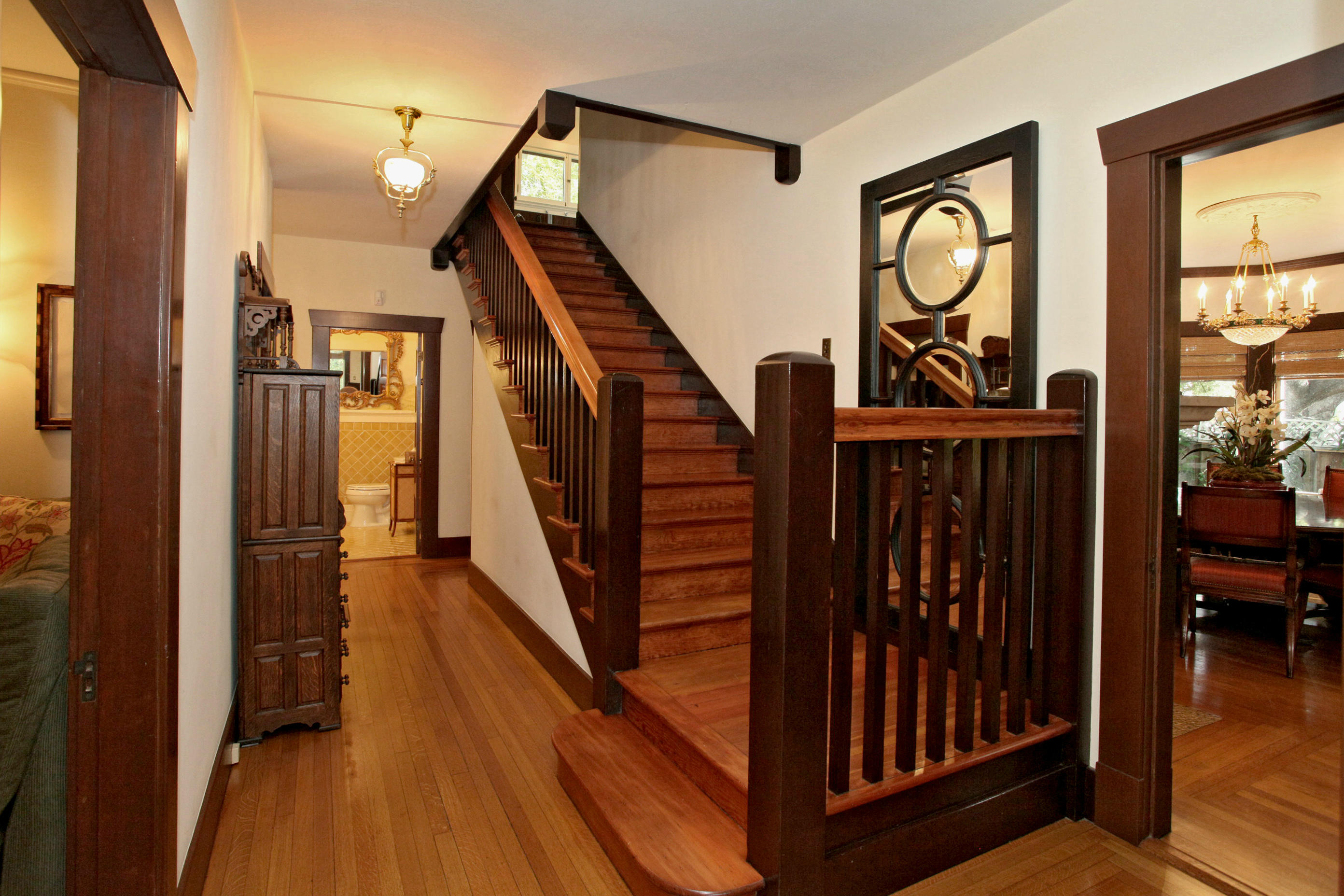 60 Olive Mill Road Santa Barbara, CA 93108 - Photo 3 of 15 a view of entryway and hall with wooden floor