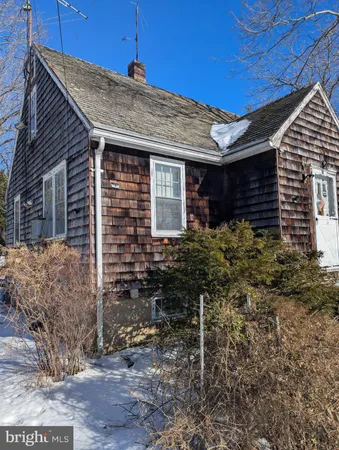 a front view of house