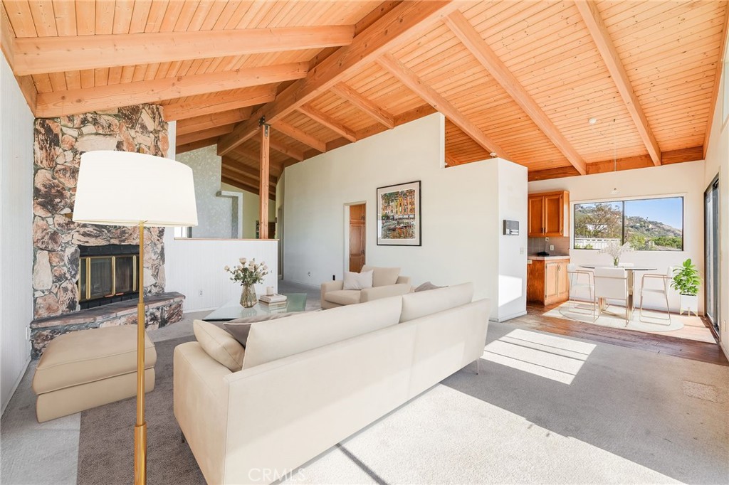 22332 Eagle Rock Way Laguna Beach, CA 92651 - Photo 8 of 37 Living room virtually staged.