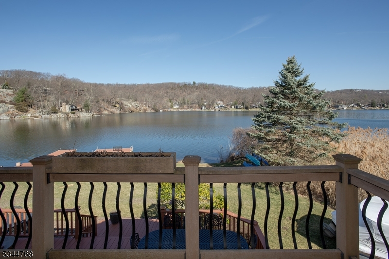 5 Marine Terrace Sparta, NJ 07871 - Photo 8 of 48 a view of a lake from a balcony