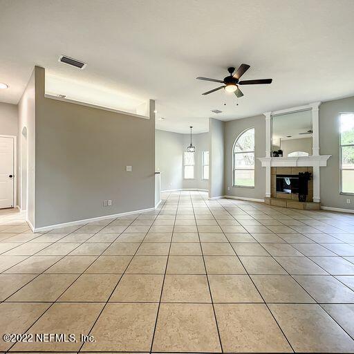 2950 Lakeside Villa Road Orange Park, FL 32073 - Photo 30 of 44 a view of an empty room & fire place
