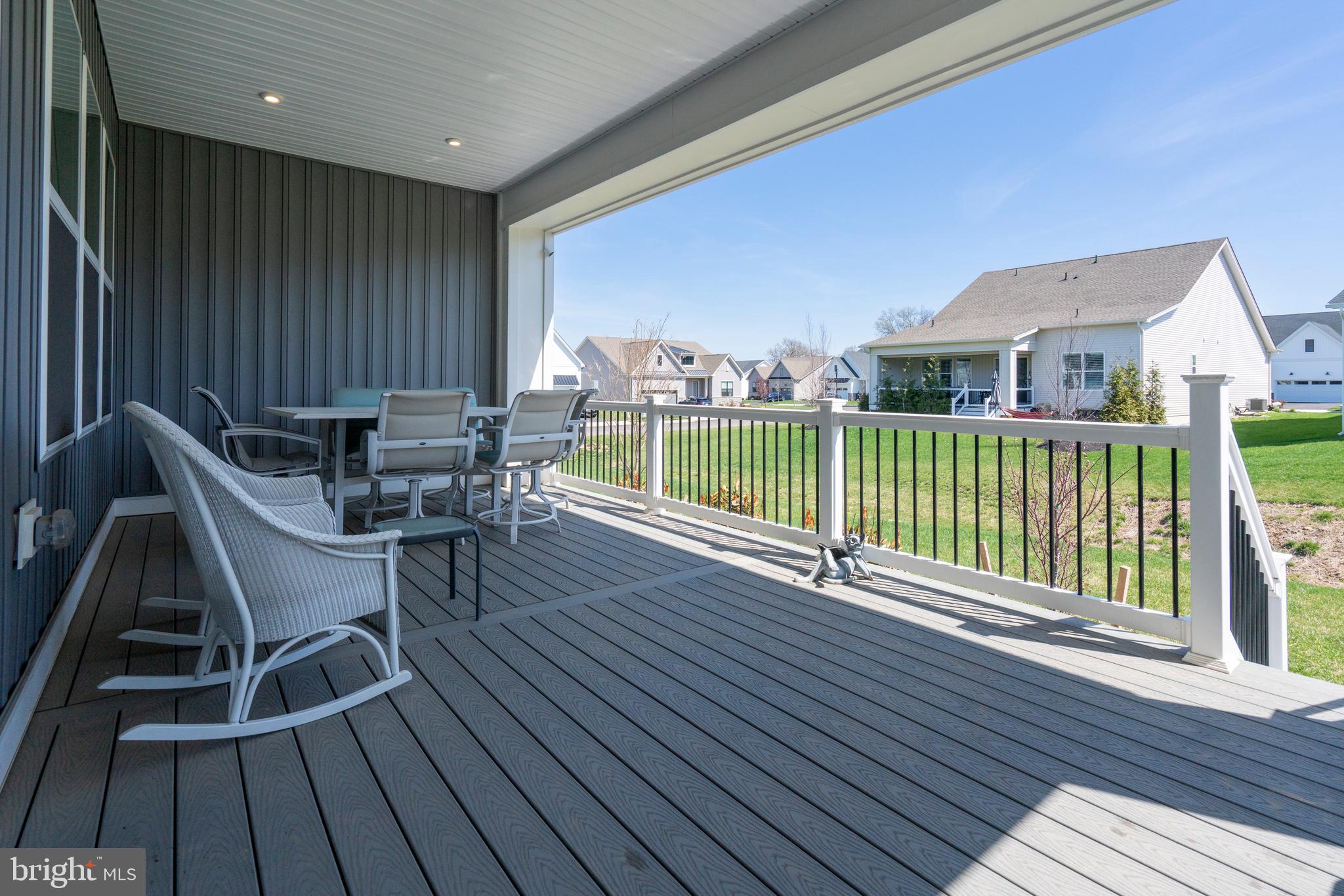 203 Gerry Way Ambler, PA 19002 - Photo 44 of 74 Covered Back Composite Deck