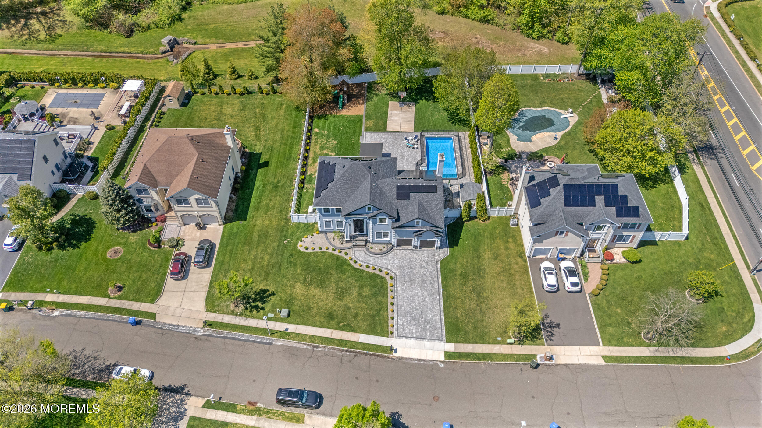 104 Autumn Road Matawan, NJ 07747 - Photo 2 of 64 an aerial view of a house