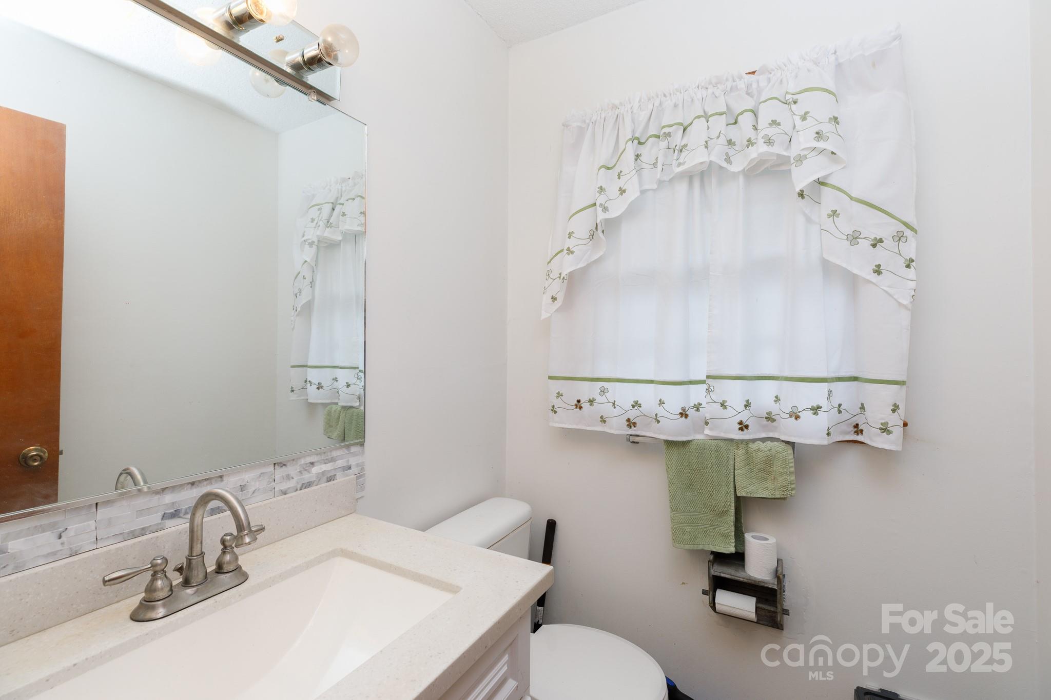 1626 Camp Creek Road Lancaster, SC 29720 - Photo 17 of 29 a bathroom with a sink mirror and toilet