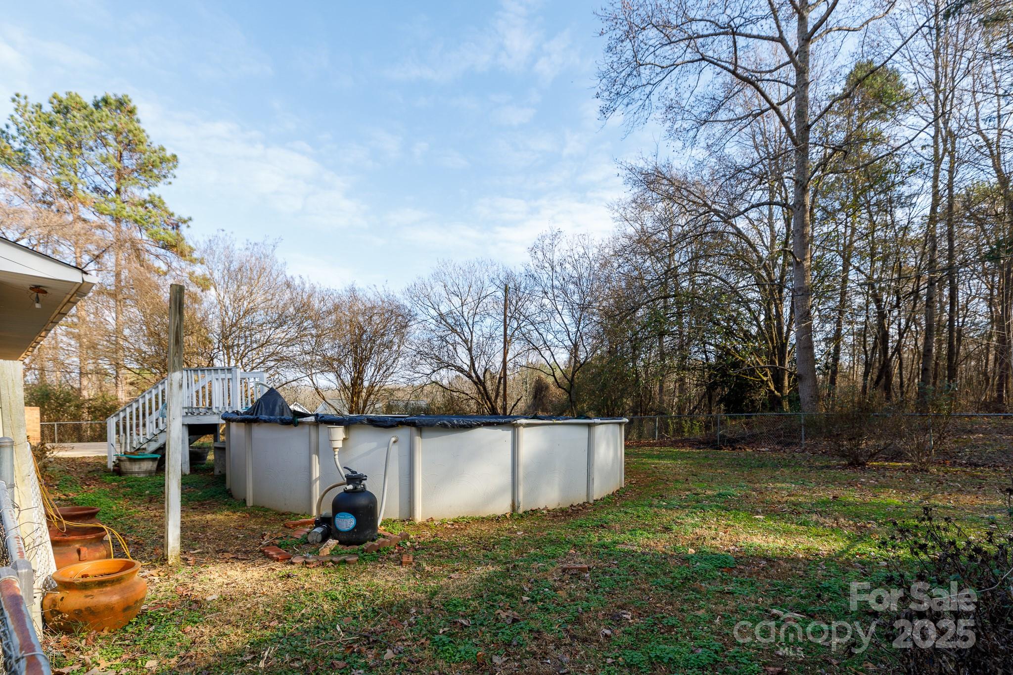 1626 Camp Creek Road Lancaster, SC 29720 - Photo 26 of 29 a backyard of a house with lots of green space