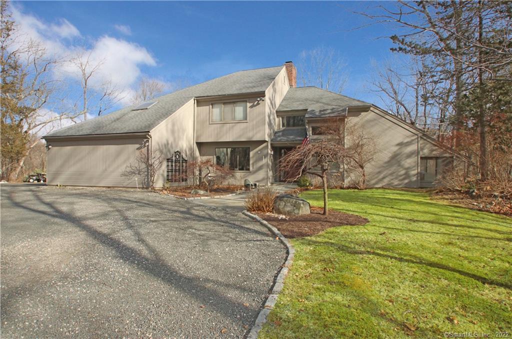 38 Echo Valley Road Newtown, CT 06470 - Photo 1 of 1 Front Exterior-Blue Stone Walkway & specimen plantings
