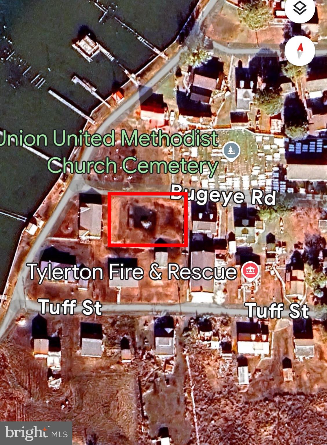 21129 Bugeye Road Tylerton, MD 21866 - Photo 7 of 11 Aerial Photo of 21129 Bugeye Road