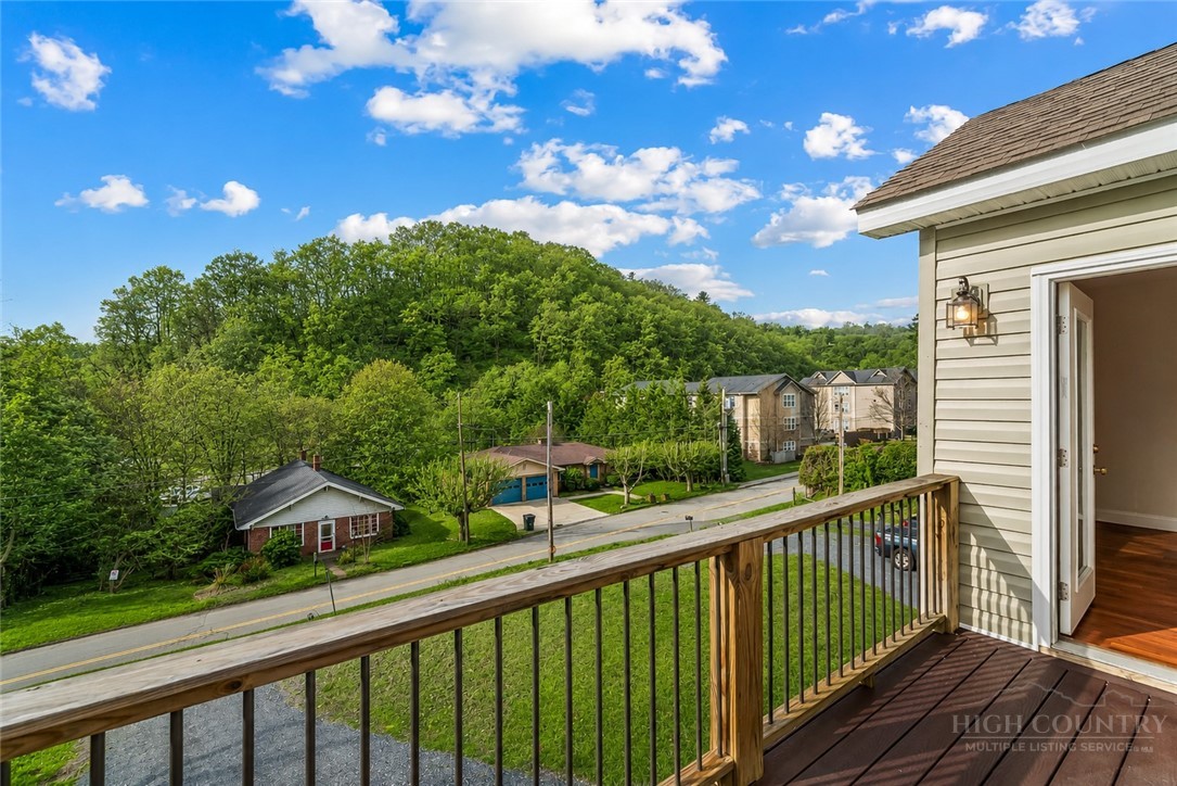 262 Old Bristol Road Boone, NC 28607 - Photo 12 of 26 a view of a two chair in the balcony