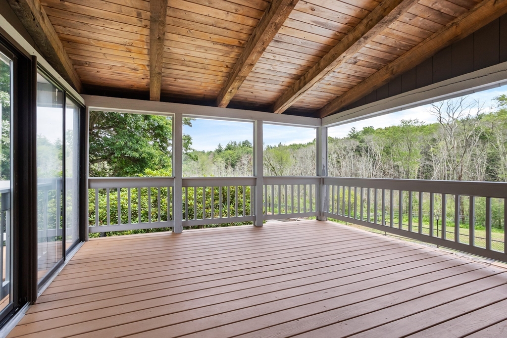 292 Berlin Road Bolton, MA 01740 - Photo 33 of 42 a view of porch with wooden floor