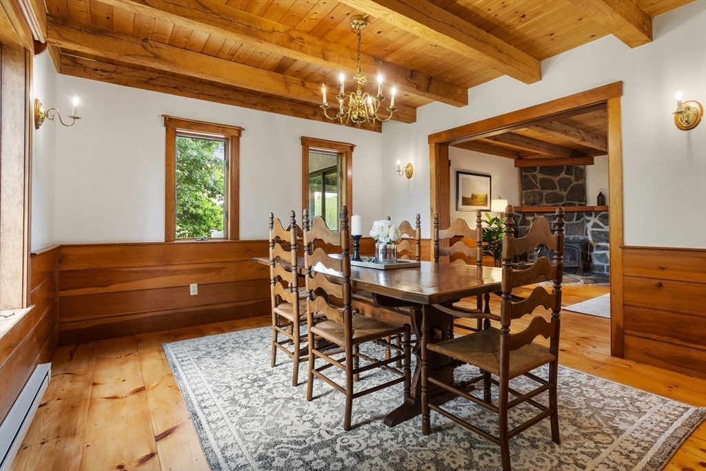292 Berlin Road Bolton, MA 01740 - Photo 7 of 42 a view of a dining room with furniture and window