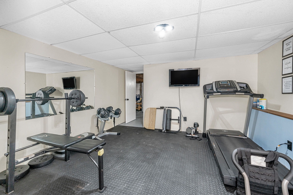 16 Old Lowell Road Westford, MA 01886 - Photo 24 of 41 a view of a room with gym equipment