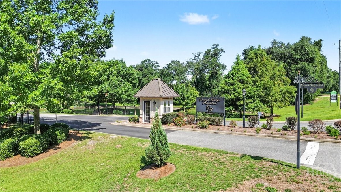 118 Watson Mill Road Guyton, GA 31312 - Photo 48 of 48 Gated neighborhood entry