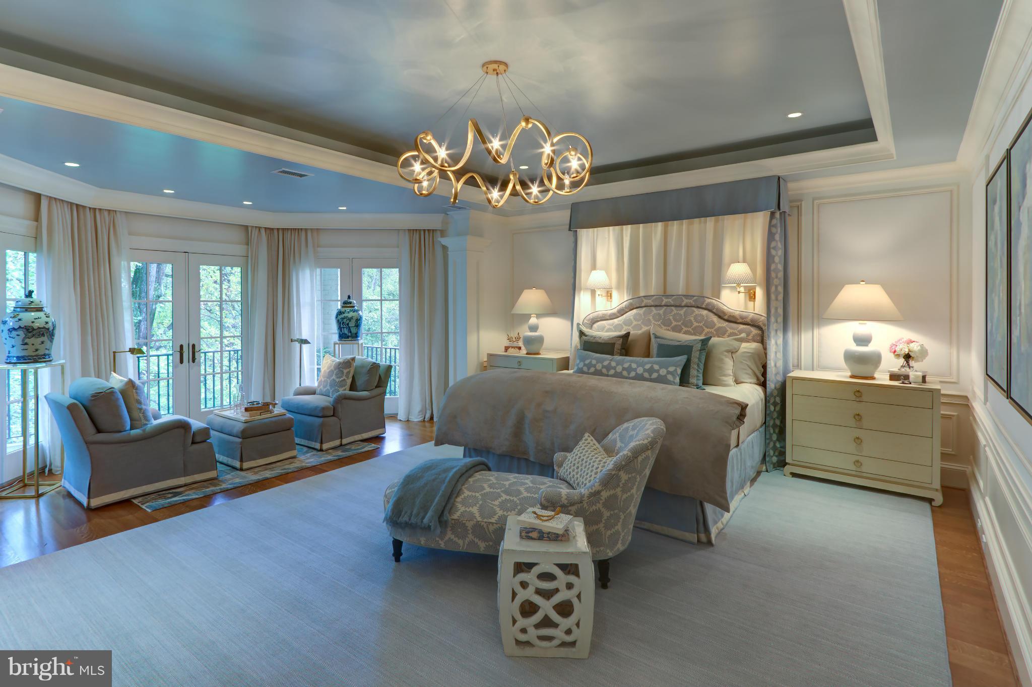 2509 Foxhall Road Northwest Washington, DC 20007 - Photo 14 of 24 Master Bedroom