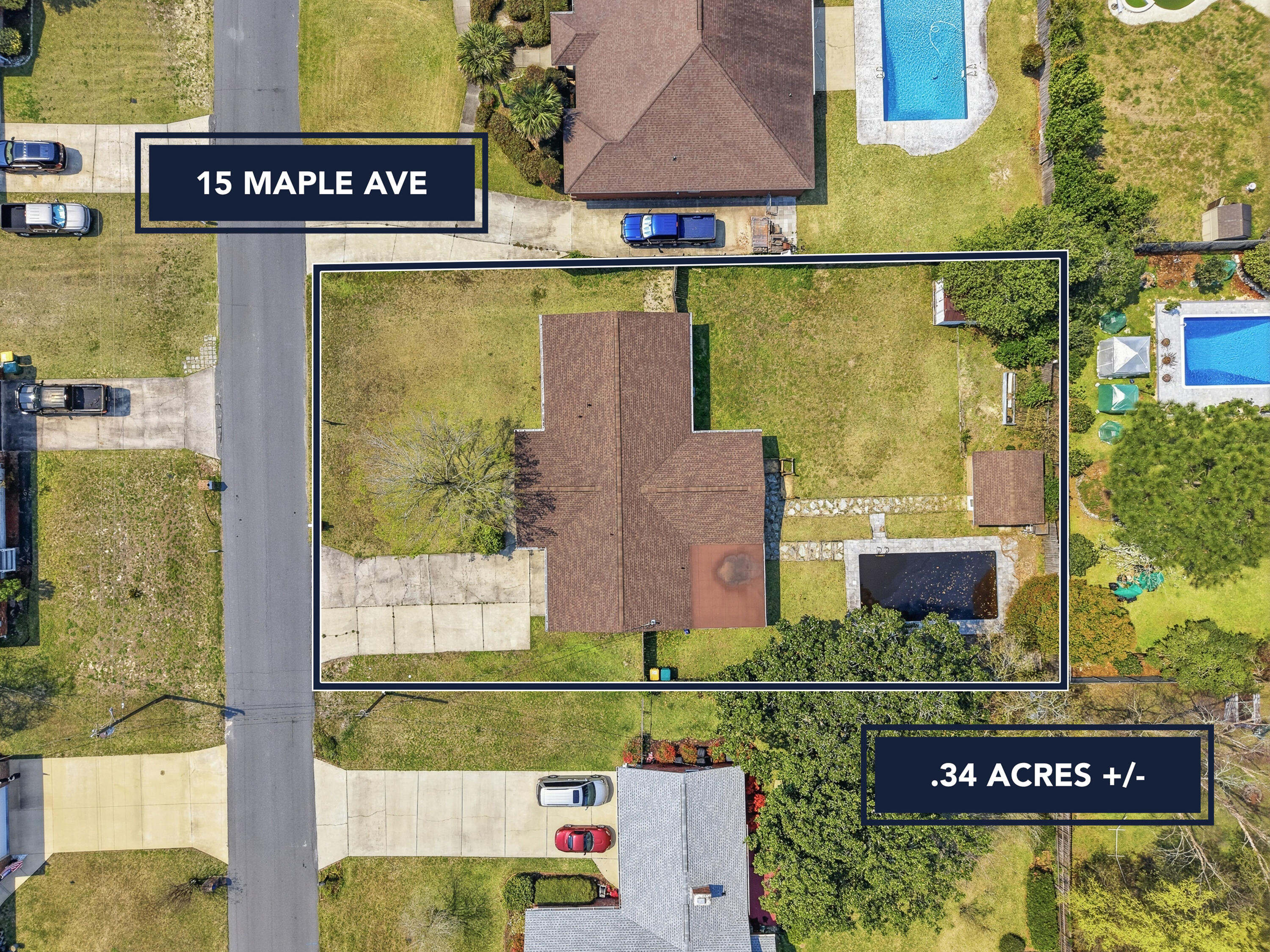 15 Maple Avenue Shalimar, FL 32579 - Photo 8 of 45 a sign that is on the wall of building