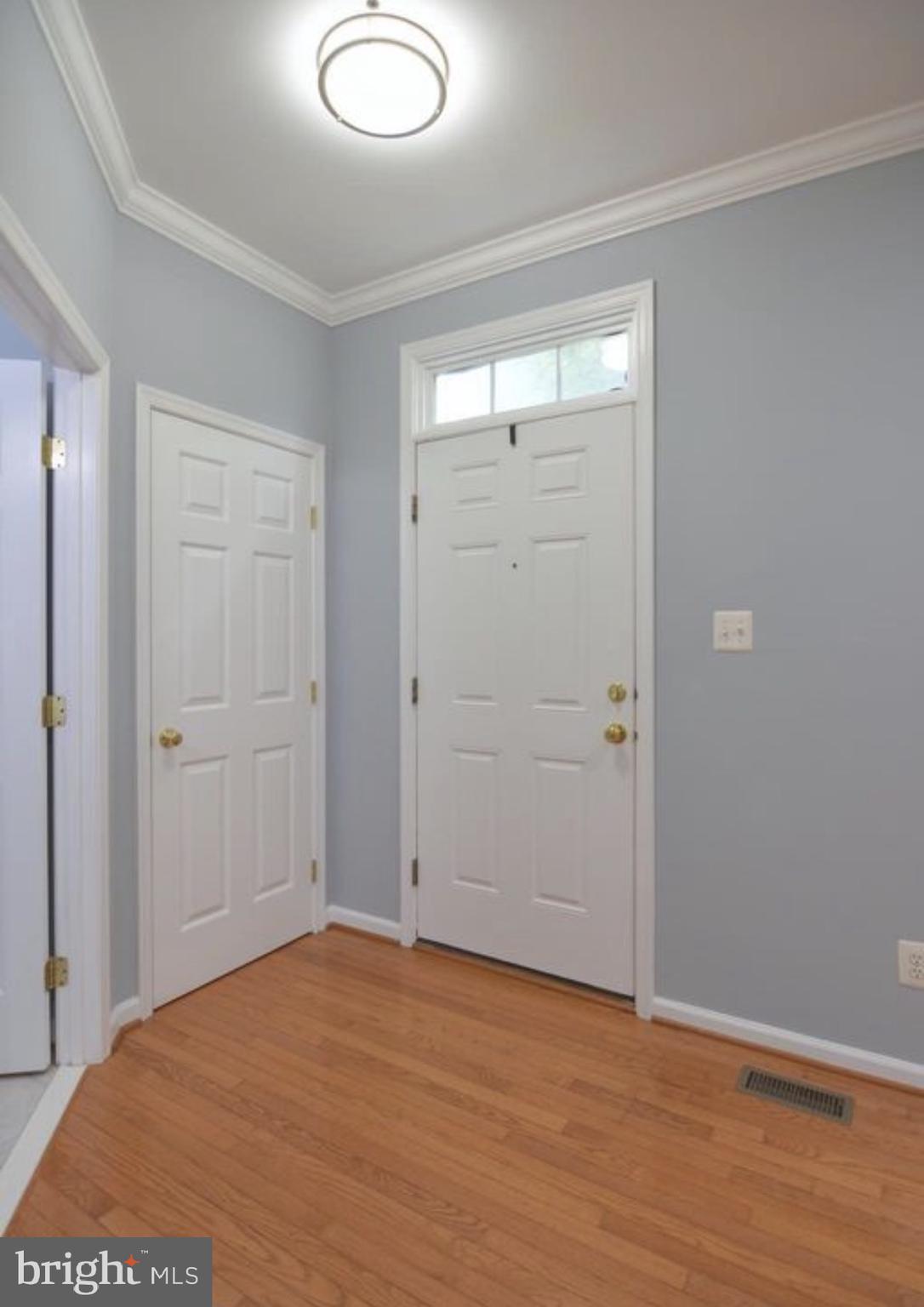422 Sheila Street Gaithersburg, MD 20878 - Photo 4 of 46 Entrance with New Light Fixture & Coat Closet