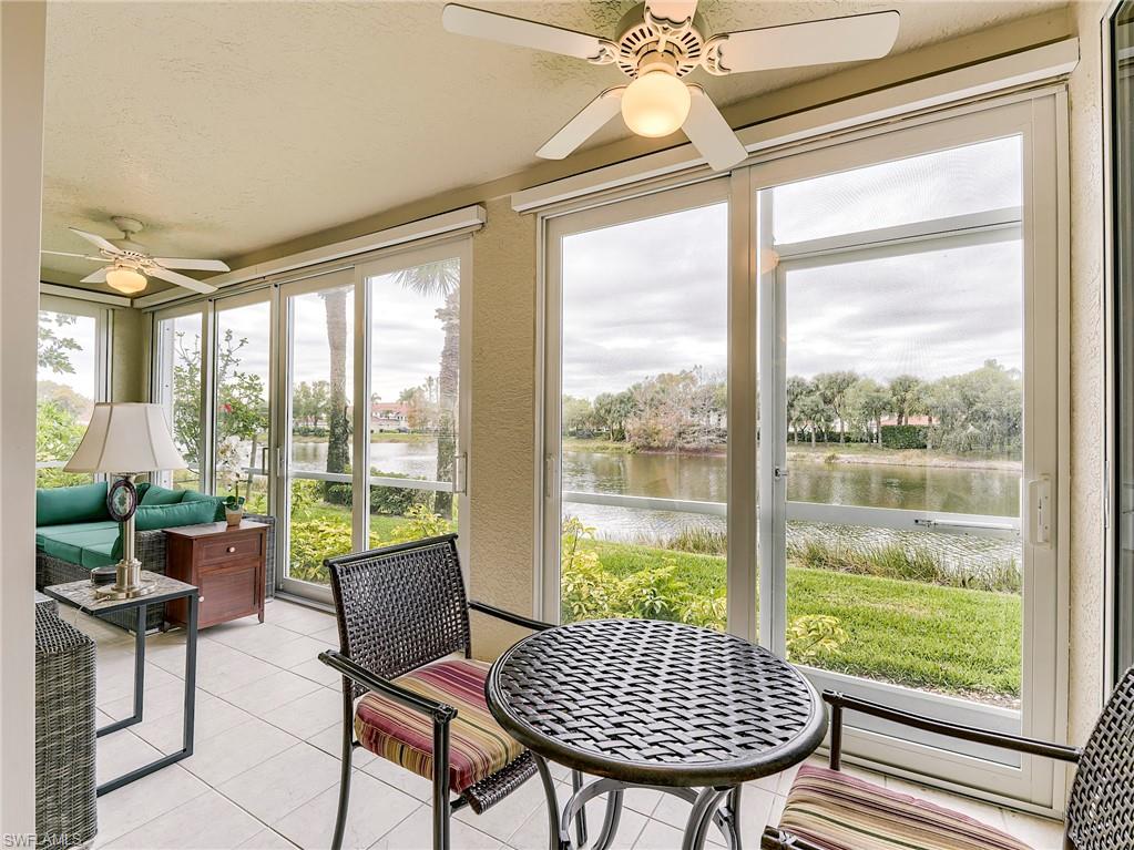 10751 Halfmoon Shoal Road, Unit 101 Estero, FL 34135 - Photo 30 of 45 Glassed in Lanai