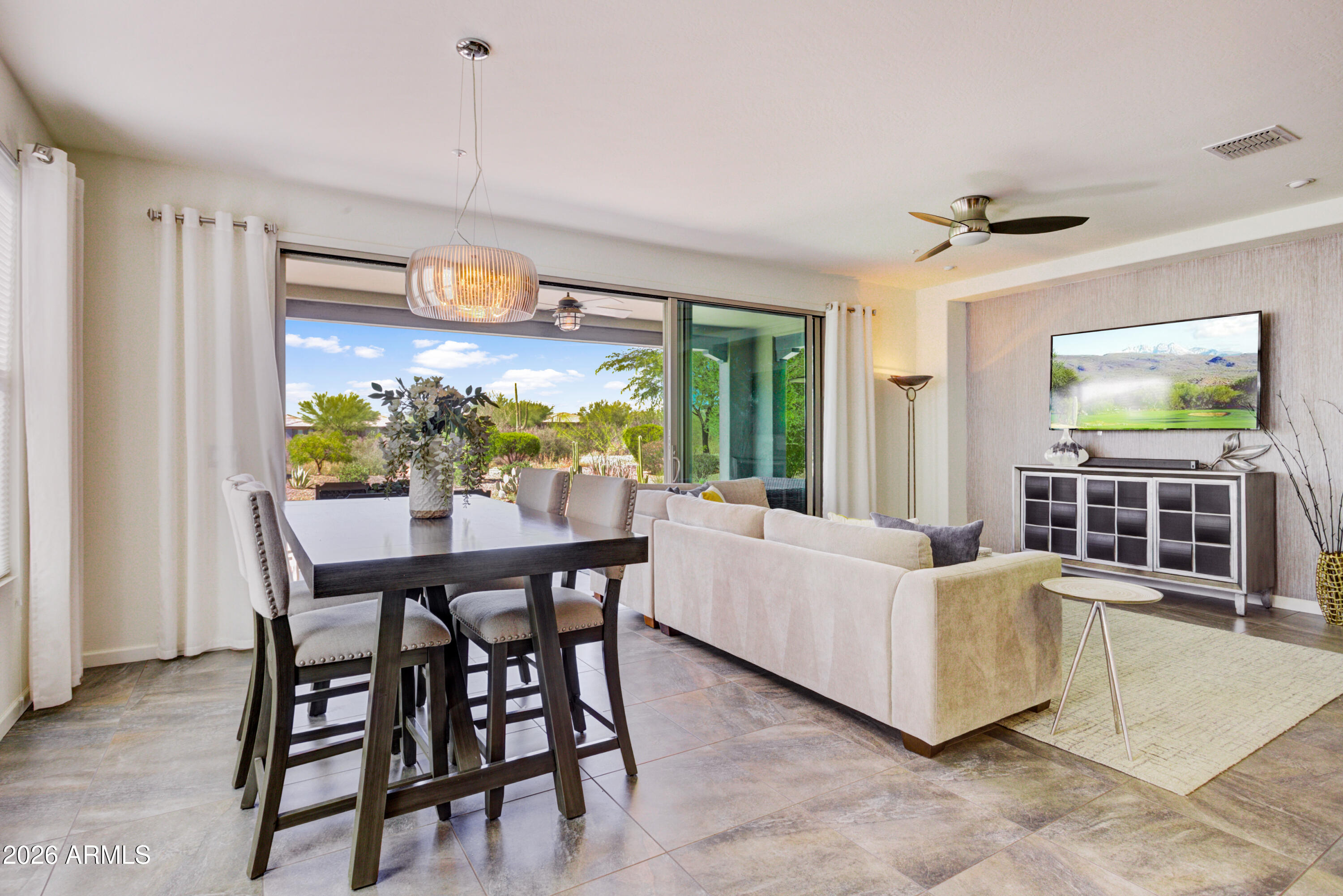 17919 East Slide Rock Drive Rio Verde, AZ 85263 - Photo 13 of 62 11-Dining To Living Room