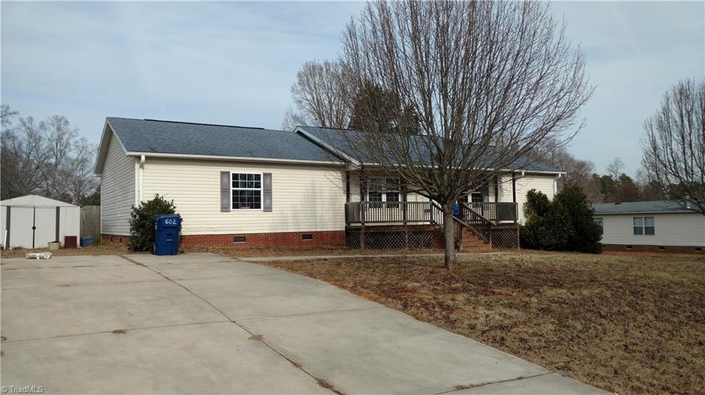 602 Booker T Womble Road Randleman, NC 27317 - Photo 2 of 26 Large concrete drive to park on.