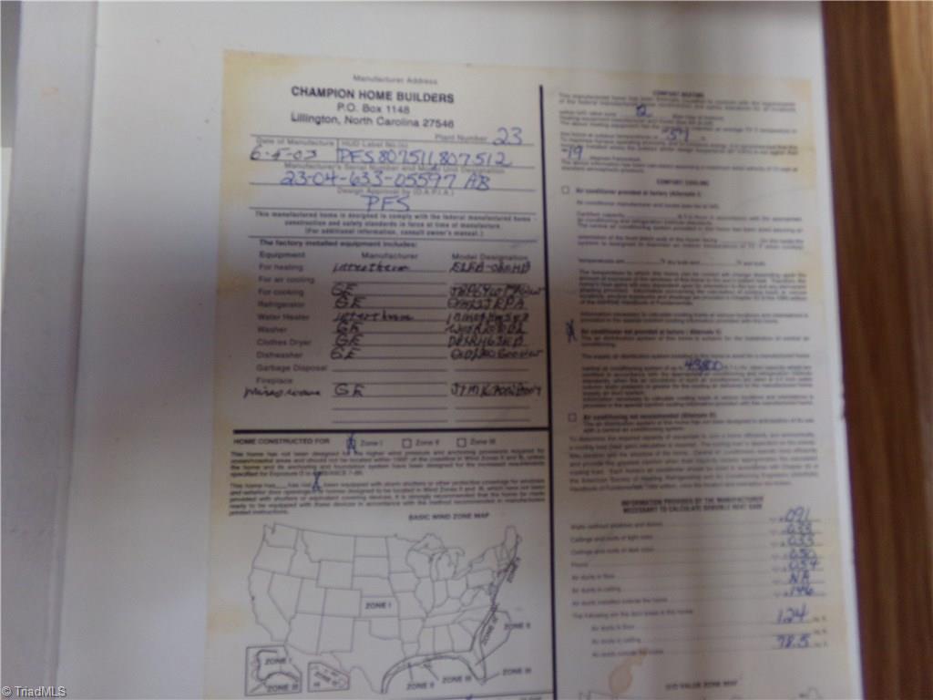 602 Booker T Womble Road Randleman, NC 27317 - Photo 8 of 26 Data Plate