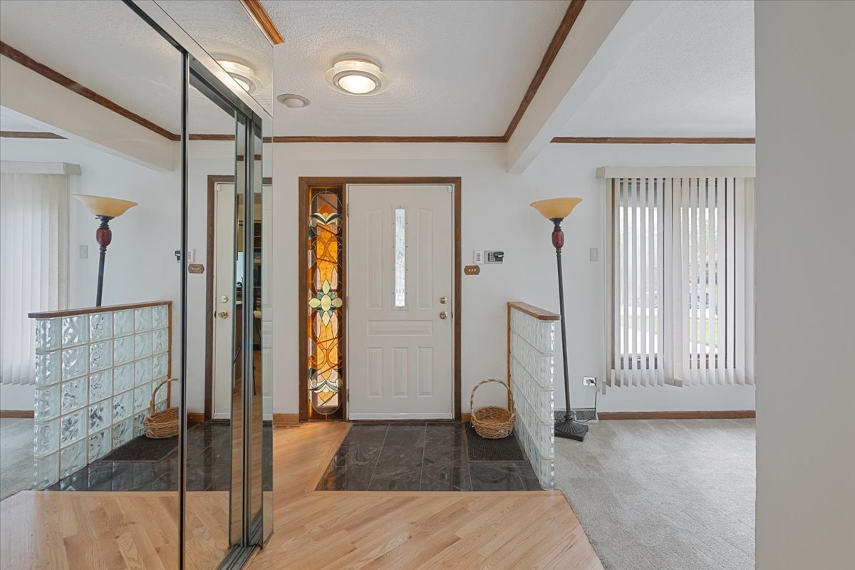 534 Quail Run Road Matteson, IL 60443 - Photo 5 of 31 workspace with wooden floor and windows